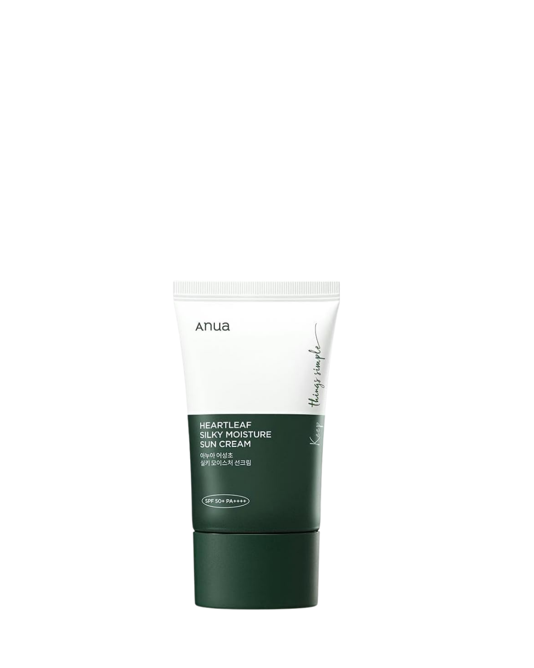 Anua Heartleaf Silky Moisture Sun Cream